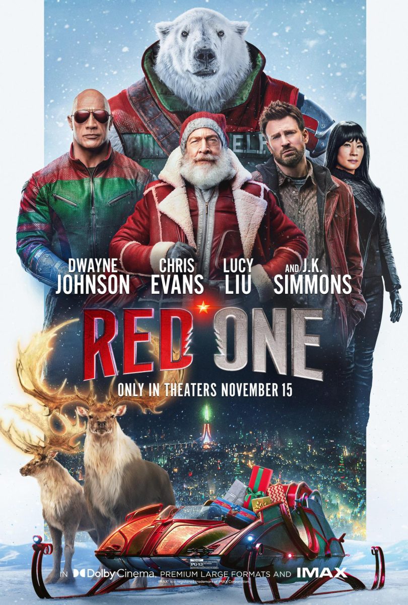 The movie poster for "Red One"