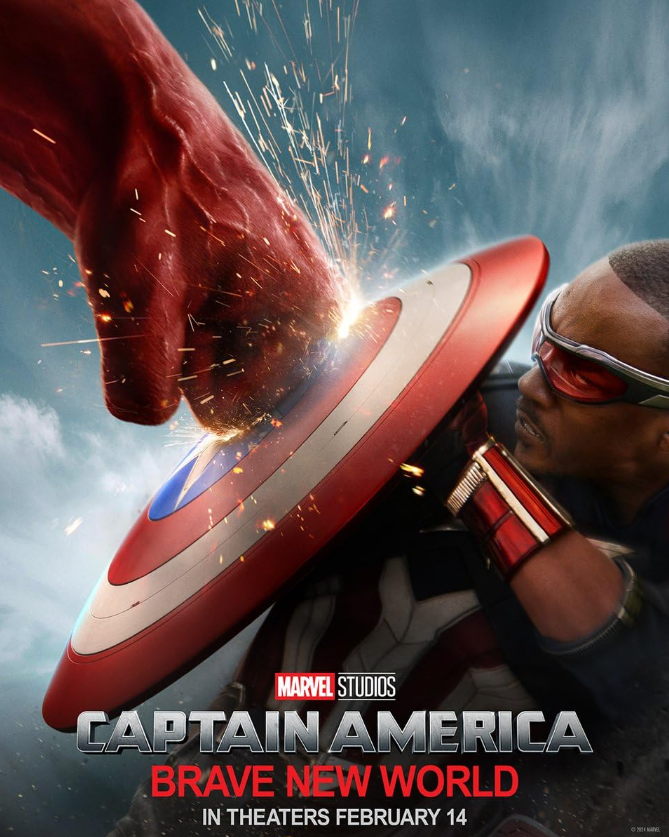 Official poster for "Captain America: Brave New World"