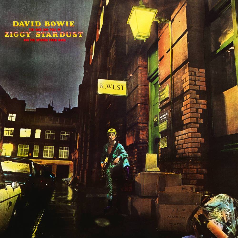 Album cover of David Bowie's 'The Rise and Fall of Ziggy Stardust and the Spiders from Mars.'