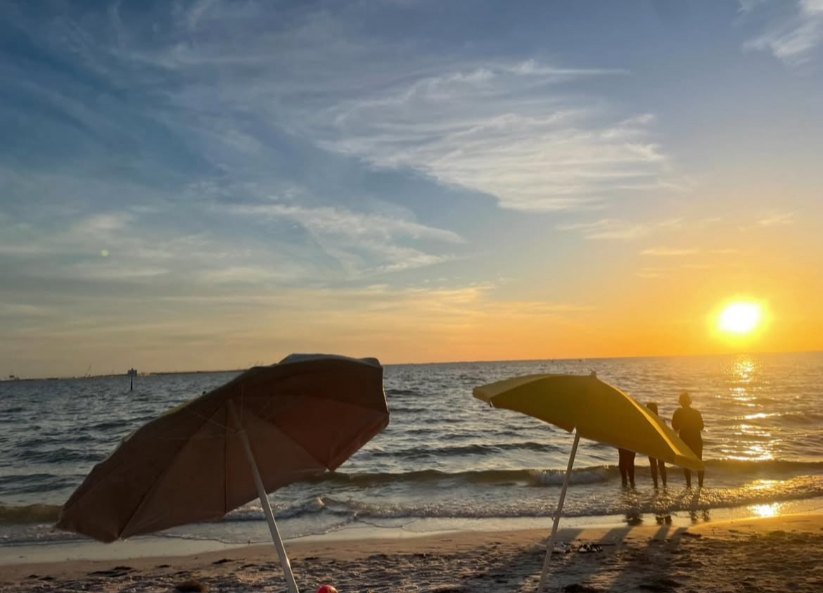 Beautiful summer photo taken at Clearwater Beach