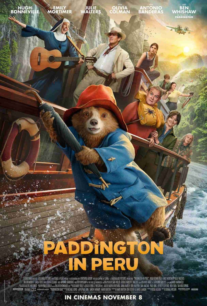 Promotional poster for "Paddington in Peru."