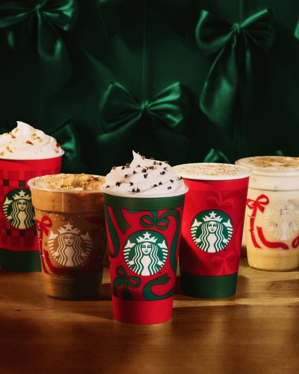 Starbucks holiday drink lineup which was released on Nov. 6.