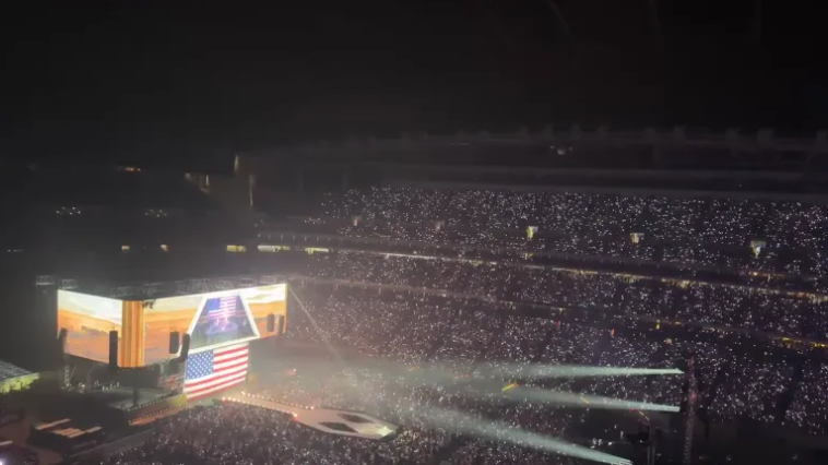 Morgan Wallen in Houston, one of his stops for the "I'm the Problem Tour 2025".