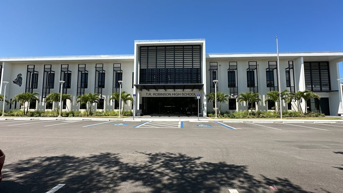 Robinson High School Building.